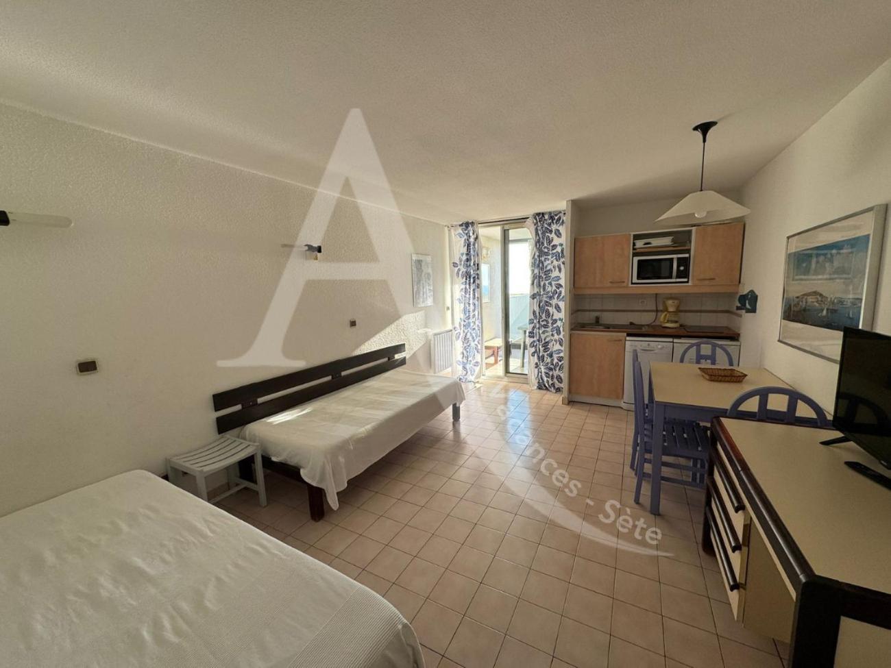 Studio Vue Mer Avec Pkg, Piscine, Tennis, Plage Direct 塞特港 外观 照片