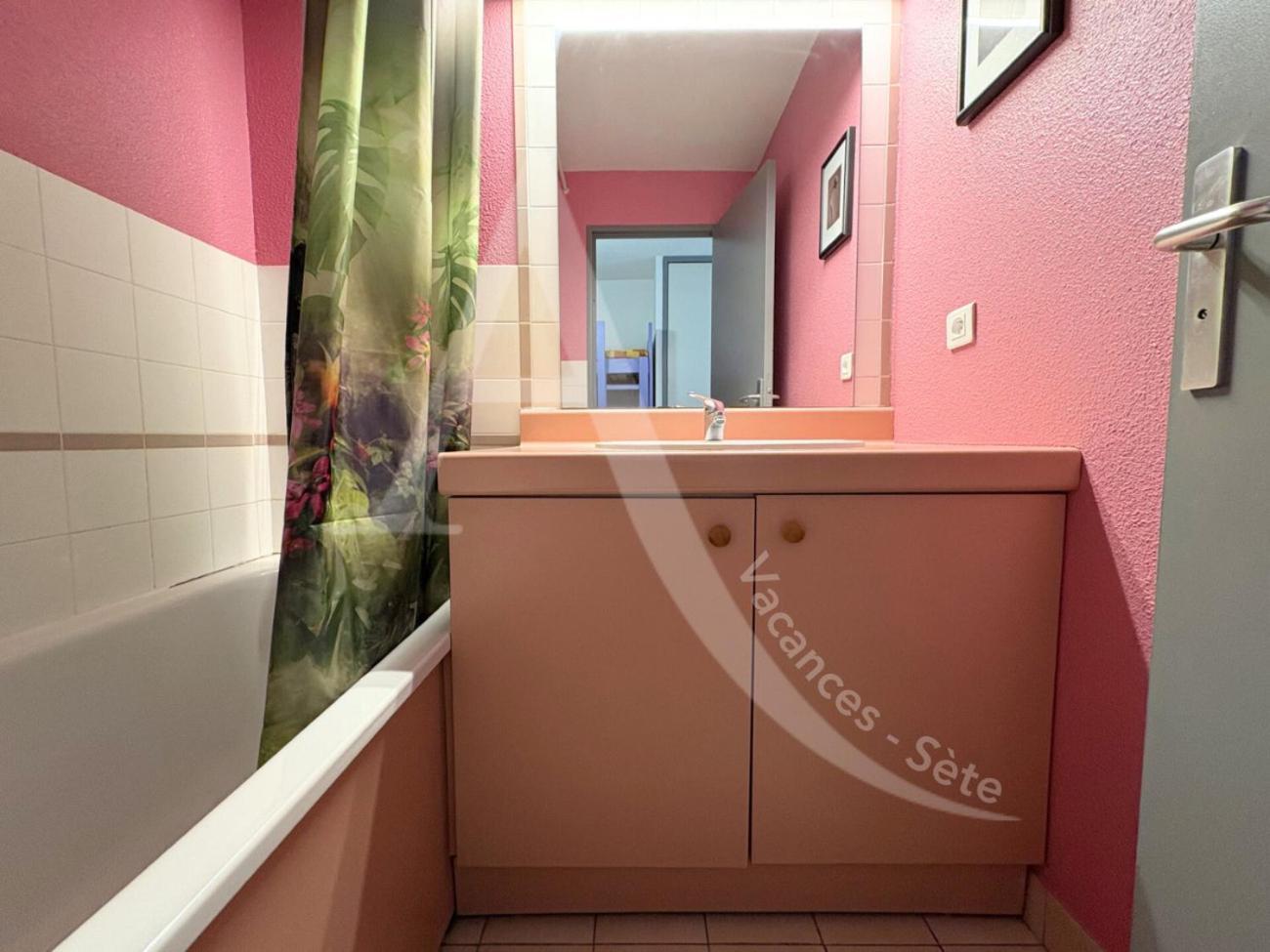 Studio Vue Mer Avec Pkg, Piscine, Tennis, Plage Direct 塞特港 外观 照片