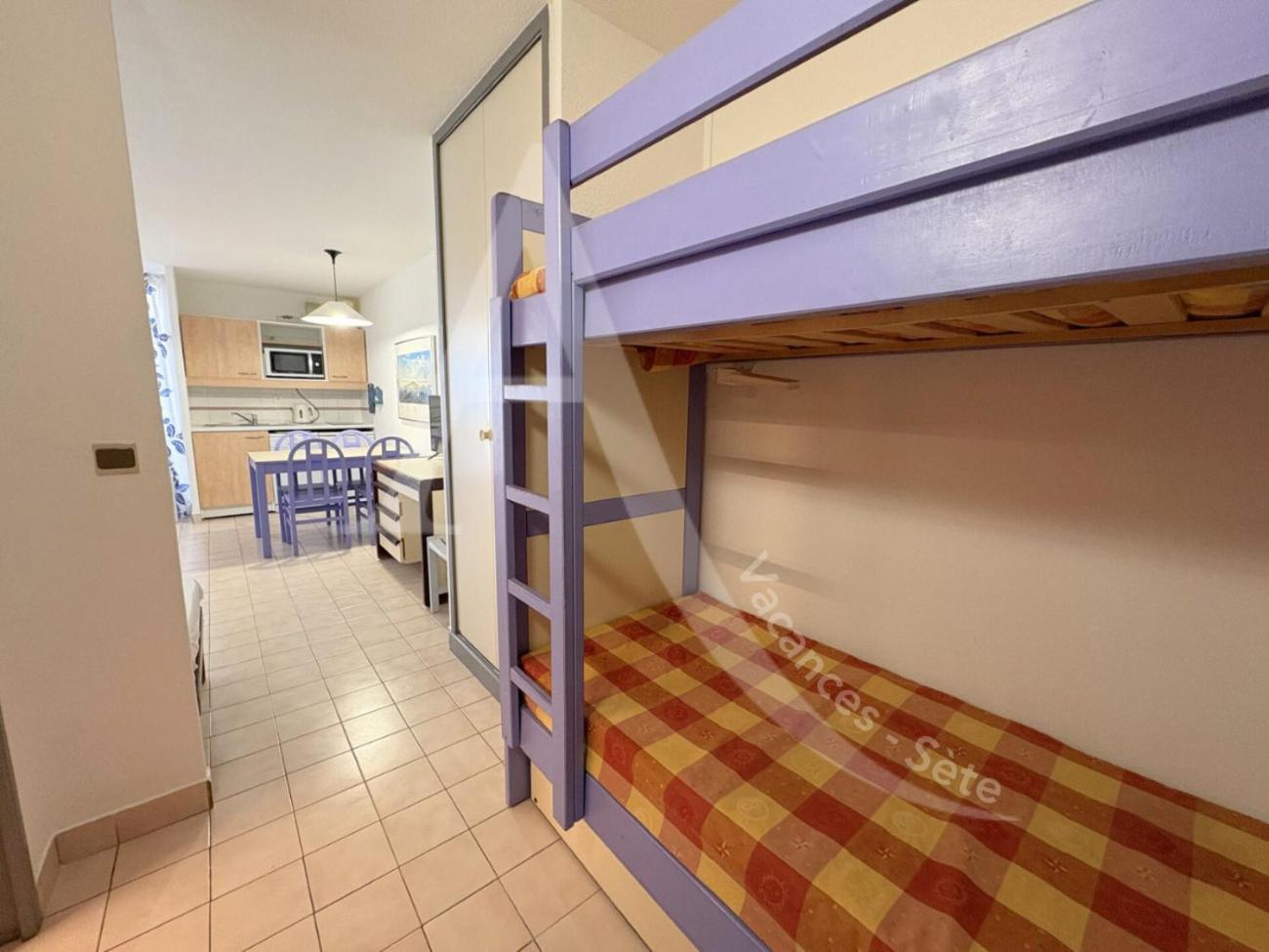 Studio Vue Mer Avec Pkg, Piscine, Tennis, Plage Direct 塞特港 外观 照片